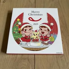 不二家 ペコちゃん 2023 クリスマス プレート