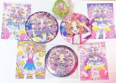 名探偵プリキュア！キュアアンサー 明智あんな 缶バッジ カード マコトジュエル