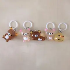 リラックマ クリアマスコットチャーム コンプリート