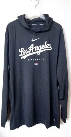 MLB公式】NIKEドジャース 選手着用モデル Dri-FITパーカーM - メルカリ