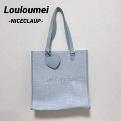 WEB限定 LouLoumeiハートチャーム付きトートバッグ キャリーオン推し活のサムネイル