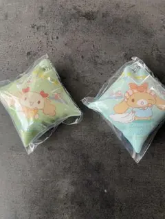 シナモンロール　くら寿司 クッションチャーム2種