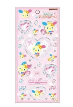 ウサハナ　キラキラジュエルシール　シール