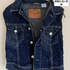 【USA希少】リーバイス TYPE 1 ICONIC VEST デニムベスト M
