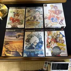 プレステ２のソフト６セット