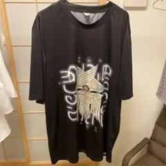 GB MOUTH グラフィックプリント ブラックTシャツ