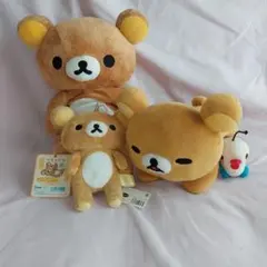 リラックマ ぬいぐるみ 3体セット