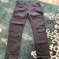 Lee ブラック ストレート　デニム