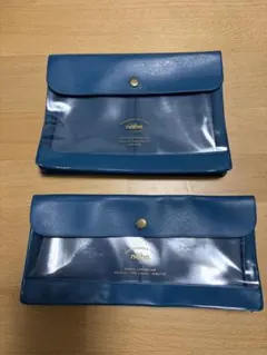 ❤本日限定❤【新品】ペンケース ミニレター ブルーカラー ギフト