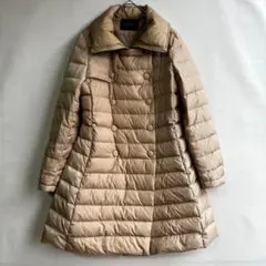 ユナイテッドアローズ　レディース　ダウンコート　Aライン　ベージュ　36 S