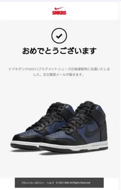 fragment design × Nike Dunk High “Tokyo”