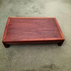 唐木ミニ花台、ミニ盆栽等小物用花台