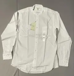 ORIHICA スタンドカラーシャツ S 新品 白