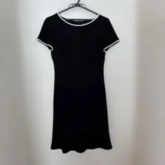 ANN TAYLOR PETITES 半袖 ワンピース ブラックのサムネイル