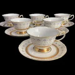 希少【未使用】Noritake ダイヤモンドコレクション カップ＆ソーサー5