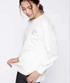 ベネトン　フィットネス　長袖　Tシャツ ホワイト　タグ付きのサムネイル