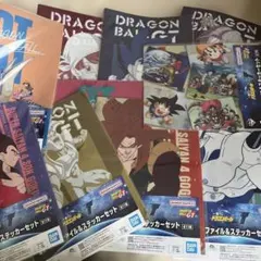 ドラゴンボールGT 一番くじ I賞 クリアファイル＆ステッカーセット