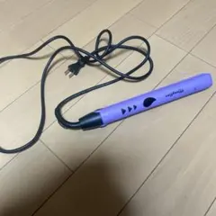 紫色のセラミックストレートヘアアイロン