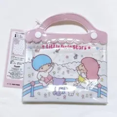 サンリオ　リトルツインスターズ　ケース&ハンカチセット