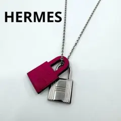 【美品】エルメス ネックレス オーケリー PM カデナ パドロック ペンダントのサムネイル