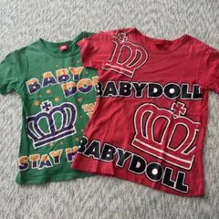 BABYDOLL Tシャツ 2枚セット　140cm