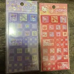 日本正規品　キティ　クロミタイルシール