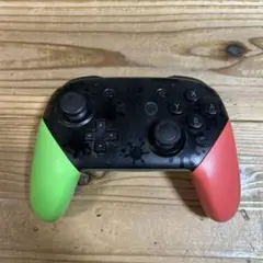ニンテンドースイッチ スプラトゥーン2モデル プロコン ジャンク品
