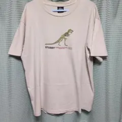 90s old stussy オールドステューシー　Tシャツ　恐竜　USA 古着