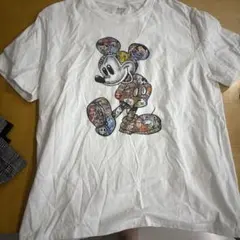 ミッキーマウス グラフィック Tシャツ 2枚