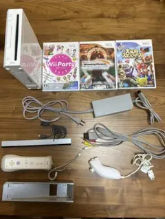 Wii本体　ソフト3本セット