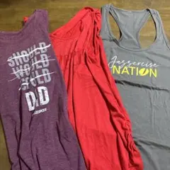 ジャザサイズ　タンクトップ　3着SET