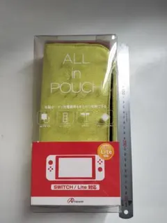 アンサー Switch/Switch Lite共用 オールインポーチ イエロー