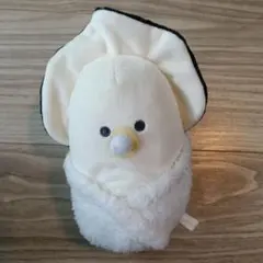 おくるみ ぬいぐるみ マスコット ホワイト