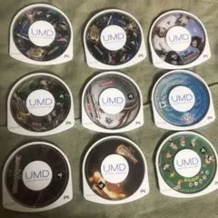 psp ソフトのみ 9本セット　動作確認済み