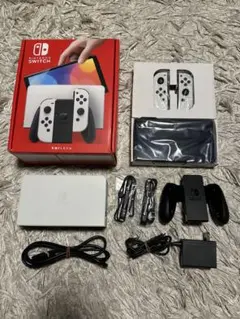 【超美品】Nintendo Switch 有機ELモデル ホワイト 本体