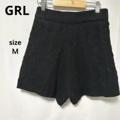 グレイル / ニット ショートパンツ 裏地有り ブラック Ｍ