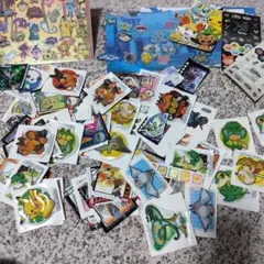 ポケモンシールセット 多様なデザイン89枚＋おまけ1枚