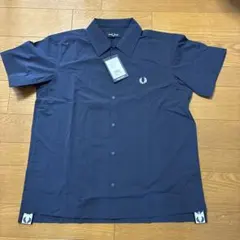 FRED PERRY 半袖シャツ ネイビー Sサイズのサムネイル