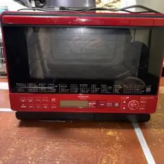 ジャンク品 日立 過熱水蒸気オーブンレンジ 赤 ヘルシーシェフ - メルカリ