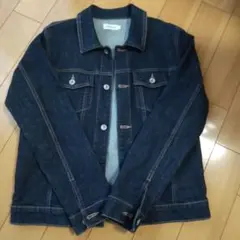 LEPSIM ダークブルー デニムジャケット Lサイズ