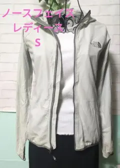 春✩.*˚THE NORTH FACE フリース パーカー フード 薄手 S