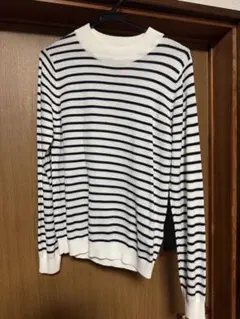 earth music&ecology Mサイズ ストライプセーター