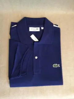 LACOSTE L1212 ラコステ　廃盤サイズXXS 新品　日本製　ブルー
