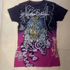 Ed hardy 虎　ラインストーン　L