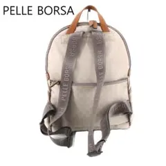 PELLE BORSA ジャガード リュック グレージュのサムネイル
