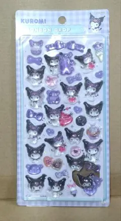 Kuromi ボンボンドロップシール