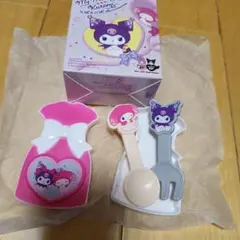 ５２ 新品♥ハッピーセット　マイメロディ クロミ 第２弾　スプーンフォークセット