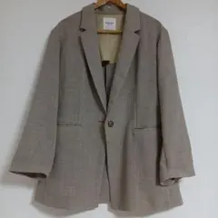 リネン テーラードジャケット