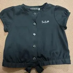 ★お値下げ★80 BEBE ボレロ 半袖 カーディガン カットソー 綿100%のサムネイル