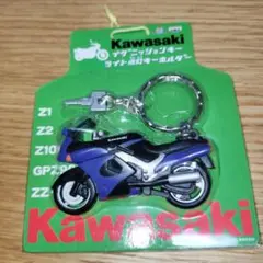 未開封　Kawasaki イグニッションキー　ライト点灯キーホルダー　当時モノのサムネイル
